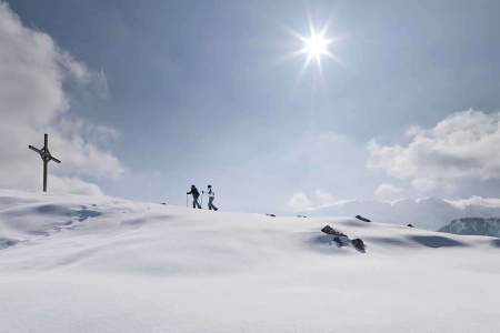 Schneeschuhwandern Kaisertal Kitzau Alm | © TVB Kufsteinerland